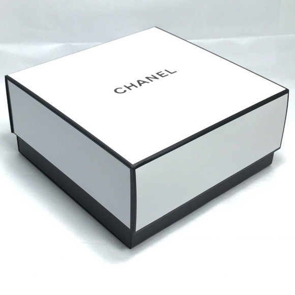 Chanel Large Square Empty Gift Box Container 8.5" - Picture 1 of 5